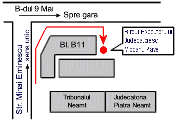 Adresa BEJ MOCANU Pavel